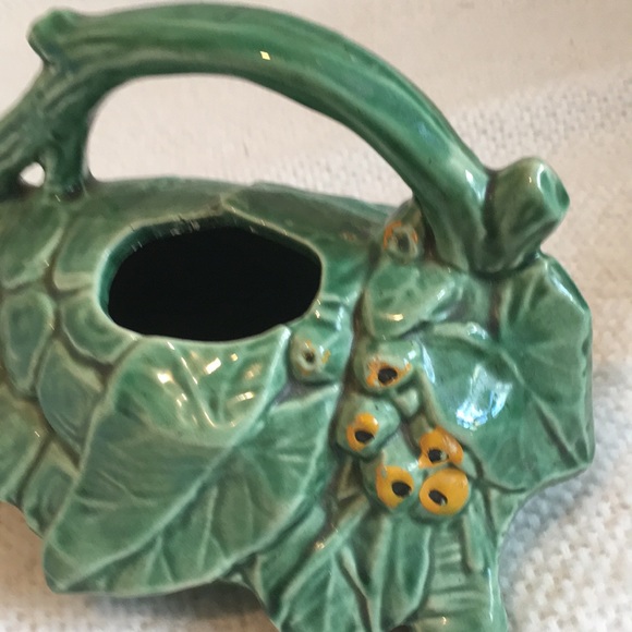 Vintage 1950s Very rare McCoy turtle watering pitcher - Picture 3 of 4